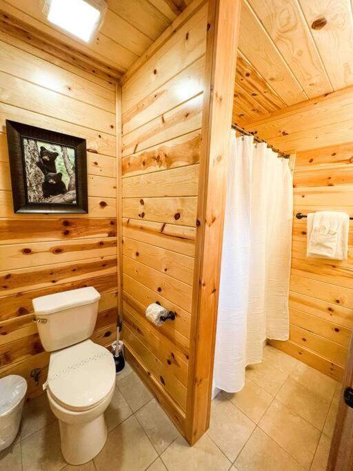 Indoor Heated Pool Hot Tub Cabin 세비어빌 외부 사진