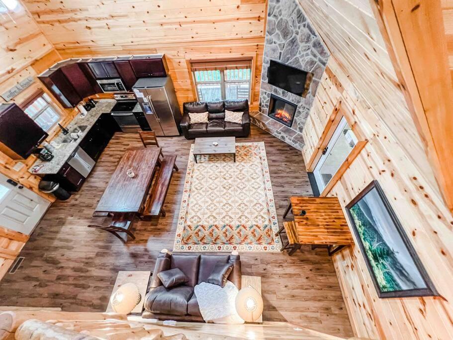 Indoor Heated Pool Hot Tub Cabin 세비어빌 외부 사진